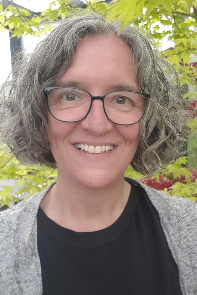 Anette Bruckner aus dem Team der JMK-Musikschule Buchen (im Odenwald) Ein Portraitfoto von Anette Bruckner